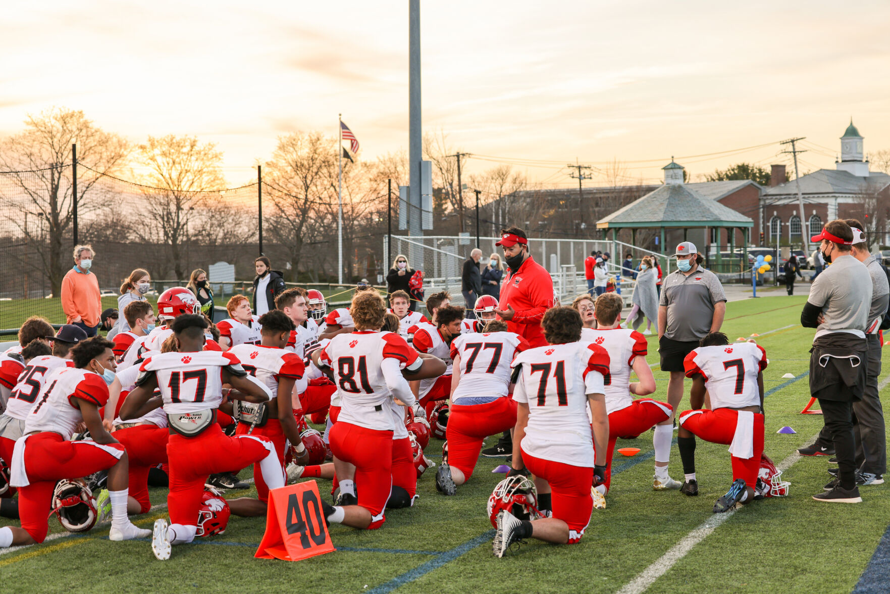 Milton High Football Team
